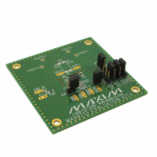 MAX9713EVKIT+ Analog Devices Inc./Maxim Integrated  Cartes d'évaluation - Amplificateurs audio